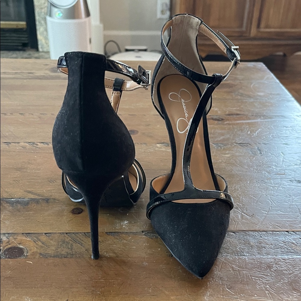 Elegant Black Stiletto Heels